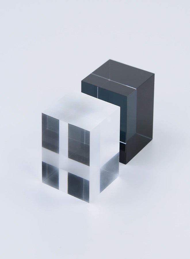CMY Cubes The K Cube (30mm) - Black Hue Cube - Optical Color Cube - Diamond Polished - Teaches Subtractive Color Mixing - Educational, Scientific, Physics & Kinetic Art Desk Object - Image 3